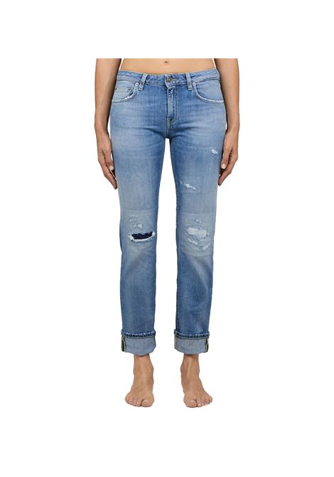 Jeans Dondup Coco Special donna DP801 DSK297IR8W Denim slim cinque tasche logo DONDUP | Jeans | DP801 DSK297IR8W800